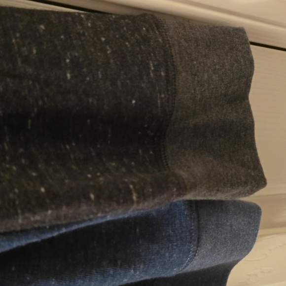 SONOMA BRAND MEN'S BIG AND TALL SOFT CREWNECK BLUE AND GRAY SHIRT SIZE 4XB - Picture 4 of 13